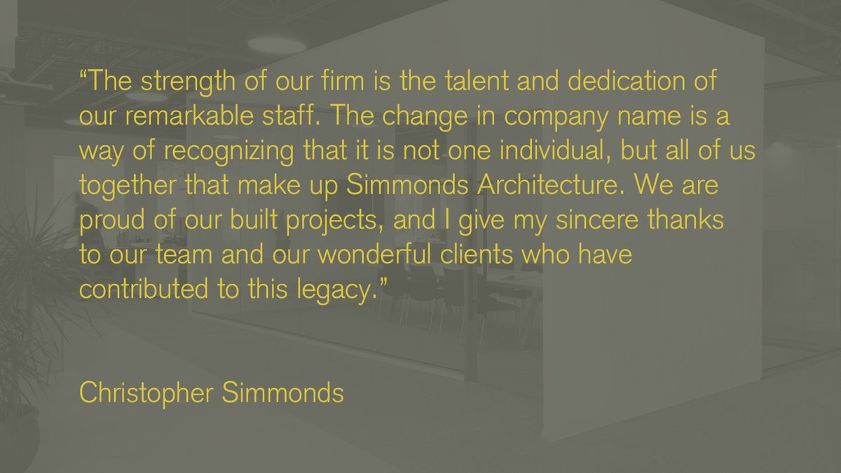 Simmonds Architecture tweet media