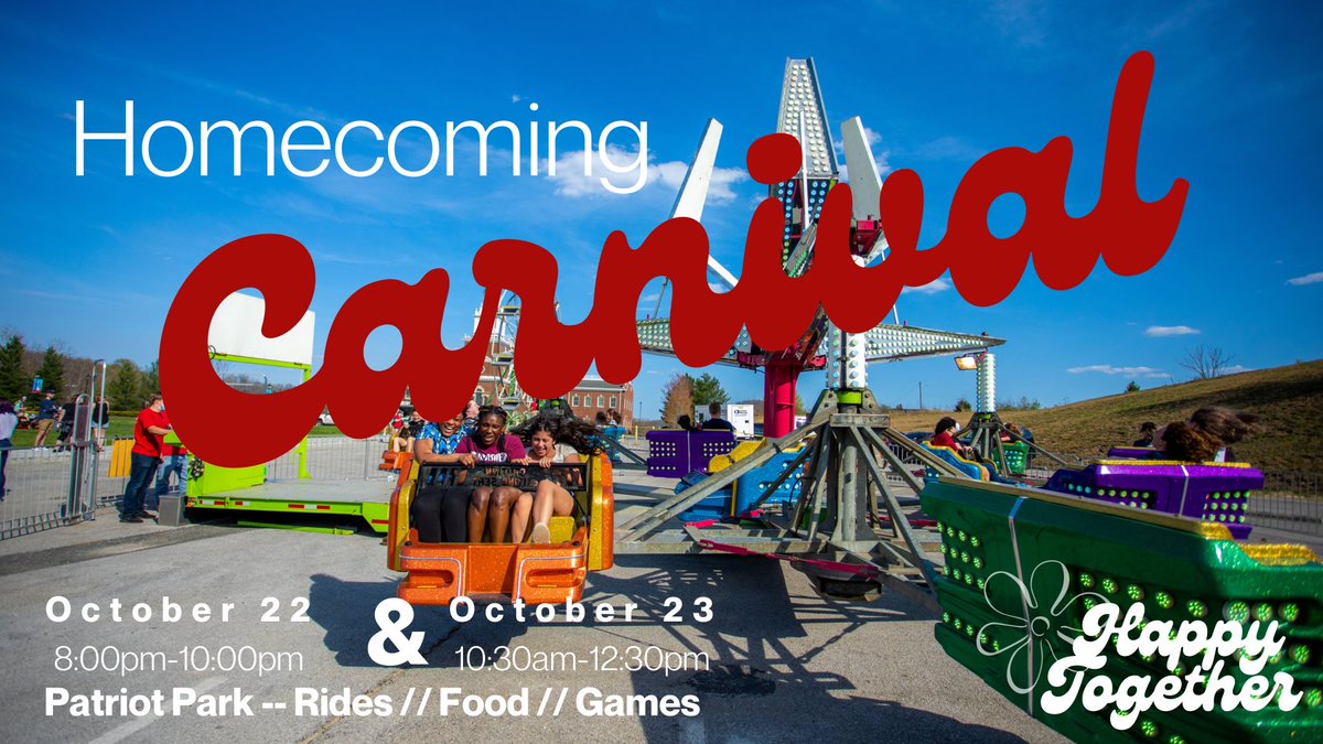 UC_CAB's tweet photo. Don’t miss this one!  Free carnival rides, popcorn and cotton candy!  See you tonight! https://t.co/T3Dk6BYv4q
