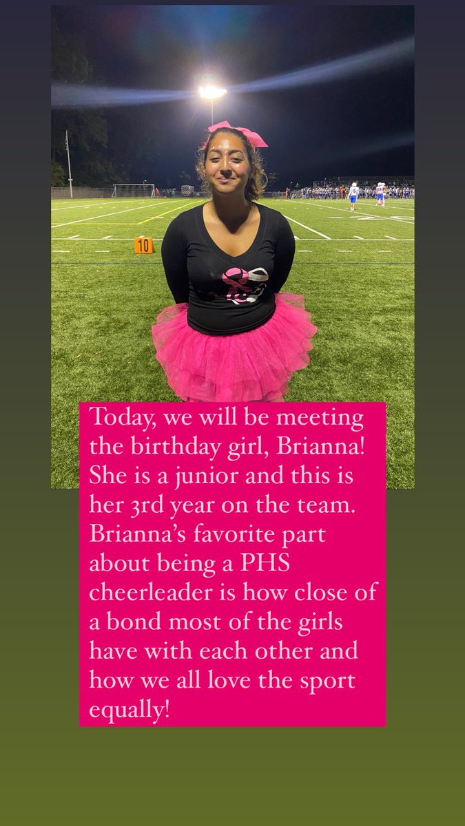 Everyone say hello to our birthday girl! We hope you have a great day AND a great year, Brianna!