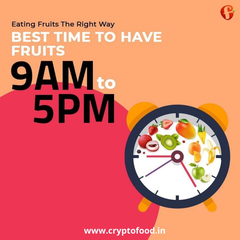 thecryptofood's tweet photo. It’s a myth that you can eat your healthy food whenever you want.

Fruits are best absorbed on an empty stomach, early morning, as a snack between two meals, or before or after a workout to refuel your body.

Follow us for more health tips!
Visit: https://t.co/16nIFZiZBz https://t.co/pv99QLwQ2i