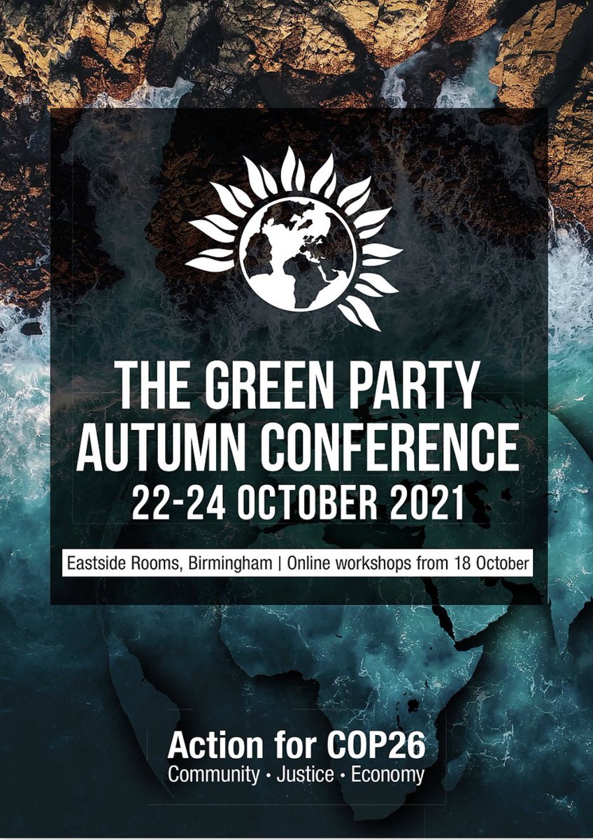GaynorEngland's tweet photo. So good to see @TheGreenParty Autumn conference back to LIVE as #GPC21 kicks off @eastsiderooms 💚 Lots of provisions in place on site to ensure delegates have a safe, secure &amp; successful event. #HybridEvent #EventProfs #MeetSafeMeetSmart #BacktoLive @abstract_news ⚡️👏 💚 https://t.co/W835IAIfcC