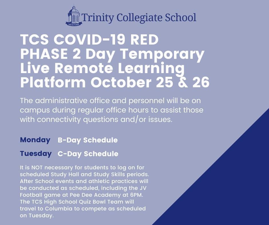 Trinity Collegiate School tweet media