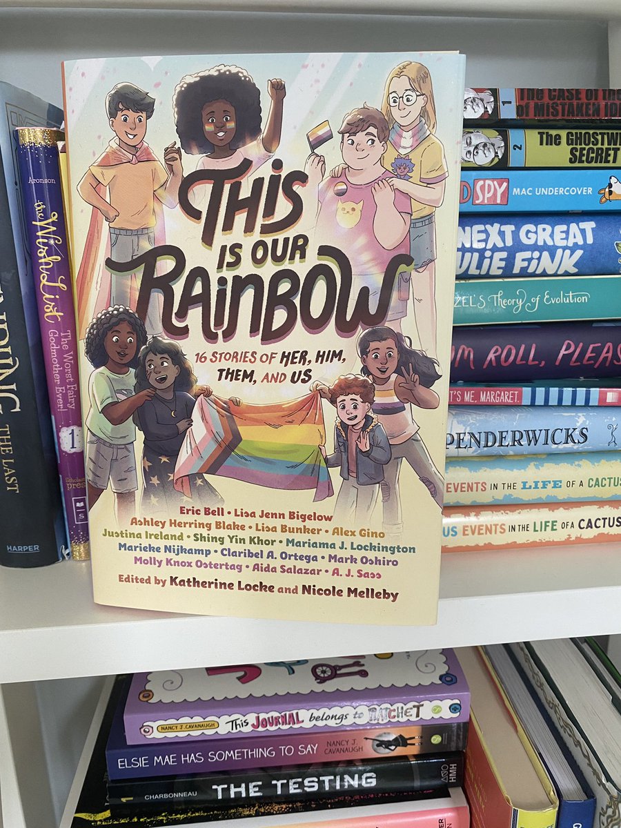 Received my family’s copy this week! Not only does THIS IS OUR RAINBOW contain the much anticipated story by my friend @LisaJennBigelow, multiple #PitchWars Middle Grade mentors contributed! This is the new bedtime read-aloud with my 10yo/12yo kids. #PWPoePrompts #FridayReads