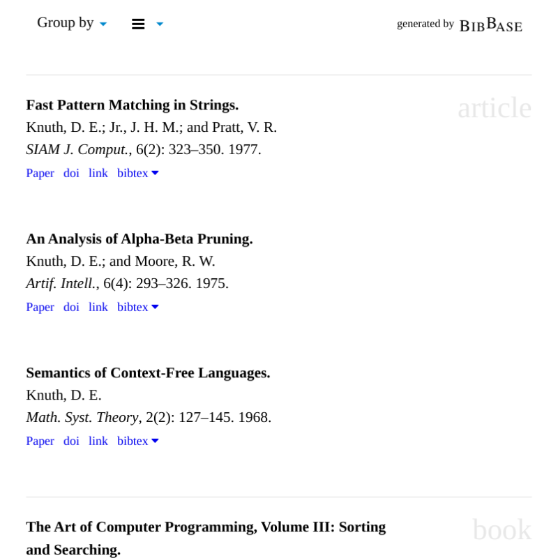 bibbase's tweet photo. Save time maintaining your online publications w/ https://t.co/v9dLvtWYoH -- loved by scientists and research groups at MIT, CMU, Stanford, USC, UPenn, UofT, McGill, and many more.