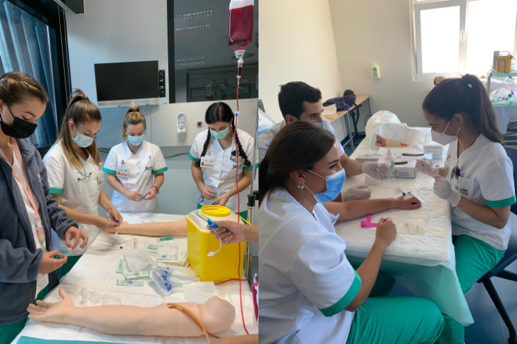 La Escuela de #Enfermería y la Gerencia del <a href="/Hospital_FJD/">Fundación Jiménez Díaz</a> han recibido a la Vicerrectora de Estudios de Posgrado y Formación Continua y al Vicerrector de Estudios de Grado de la <a href="/UAM_Madrid/">UAM Autónoma Madrid</a> ow.ly/cL4J50Gw8EI