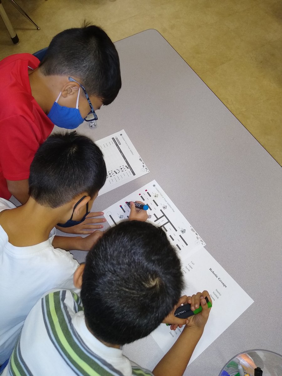 FBISDSTEM's tweet photo. Trick or Treat with @Ozobot at @HES_Scotties. Students collaborate, code, and problem solve to collect their virtual candy. @literacytechie @DYackus @FortBendISD https://t.co/GZ7kANdZ8q
