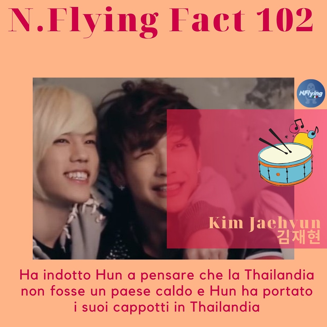 NFlyingItalia's tweet photo. [RUBRICA FACTS] 
Ma quanto può essere malefico Jaehyun e scemino Hun? 😂
#엔플라잉 #NFlying #kpopitalia #kpopgame #NFlyingfacts #NFia #엔피아 #NFlyingItalia #kpopfacts #kpopfact #ChaHun #차훈 #Hun #훈 #KimJaehyun #김재현 #Jaehyun #재현 https://t.co/qNtjsgbkFt