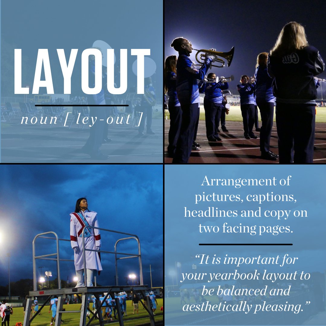 VarsityYearbook's tweet photo. #DefiningYearbook
Top:
πΈ: Quentin Wilson
π: Long County High School, GA
Bottom:
πΈ: Maya Gummaraju
π: King High School, FL
#layout #design #balance #yearbook #yerd #hjybk #herffjones #aesthetic https://t.co/ig9qISsb9K