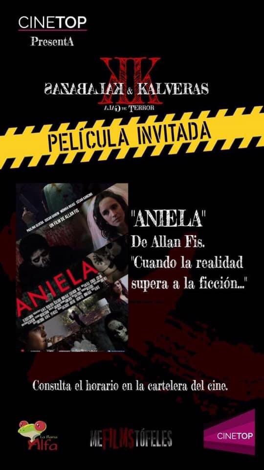 monikarojasof's tweet photo. El largometraje #Aniela llegará hasta #Argentina como parte del Terror Córdoba Festival de Cine y a #Guadalajara en #Cinetop.
Del #Director Allan Fis y los #Productores Isaac Basulto Javier Ruiz Mónika Rojas y Faustino Félix. https://t.co/XrxpHX8cLX