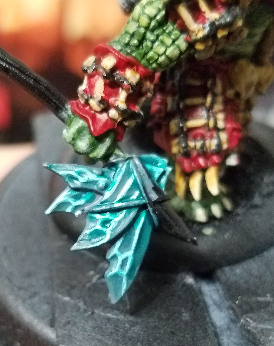 JamstarJupiter's tweet photo. WIP Barnabas 0!
I couldn't help myself. I'm giving him Kong's glowing axe 🤣
#privateerpress #warmachine #hordes #minions #gatorman https://t.co/uRVCjFF3QO