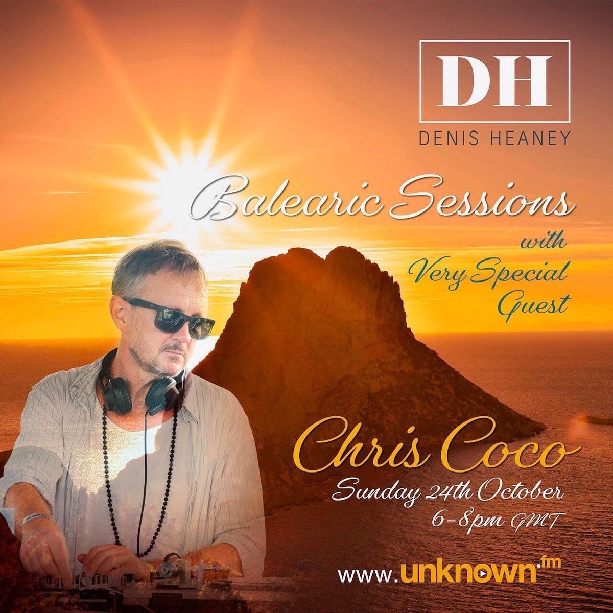 the_unknown_fm's tweet photo. π¨π¨π¨π¨This #Sunday coming
continuing #BalearicSessions show.
#specialguest #ChrisCoco
@djchriscoco
this Sunday 6 - 8Pm BST ππ
only on #Unknownfm with our host
#DenisHeaney @branchknight
#balearic #melodica #chillout #sunset #ibiza
Link https://t.co/km2UL4w8MW https://t.co/5pyd4HCiDn