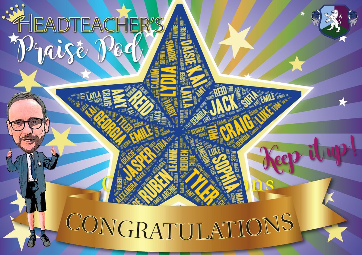 qphschester's tweet photo. Wow! Can you spot your name? Congratulations to all 40 students who have been recognised & nominated by QPHS staff this week for Mr Kearns' #HeadteachersPraisePod Keep an eye on the post as something's coming your way! #feelgoodfriday #celebratingpositivity #randomactsofkindness https://t.co/Y3ZmbH76uB