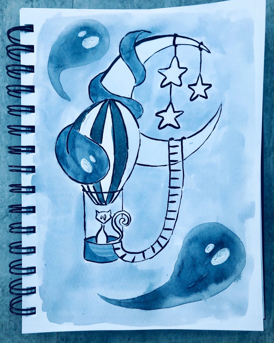 Tag 22: Balloon von #nichtober
Diesmal eine schnelle Umsetzubg, da ixh leider total krank im Bett liege. Hoffe ich schaffe die Octoberartchallenge. Ich war noch nie so na dran 😭