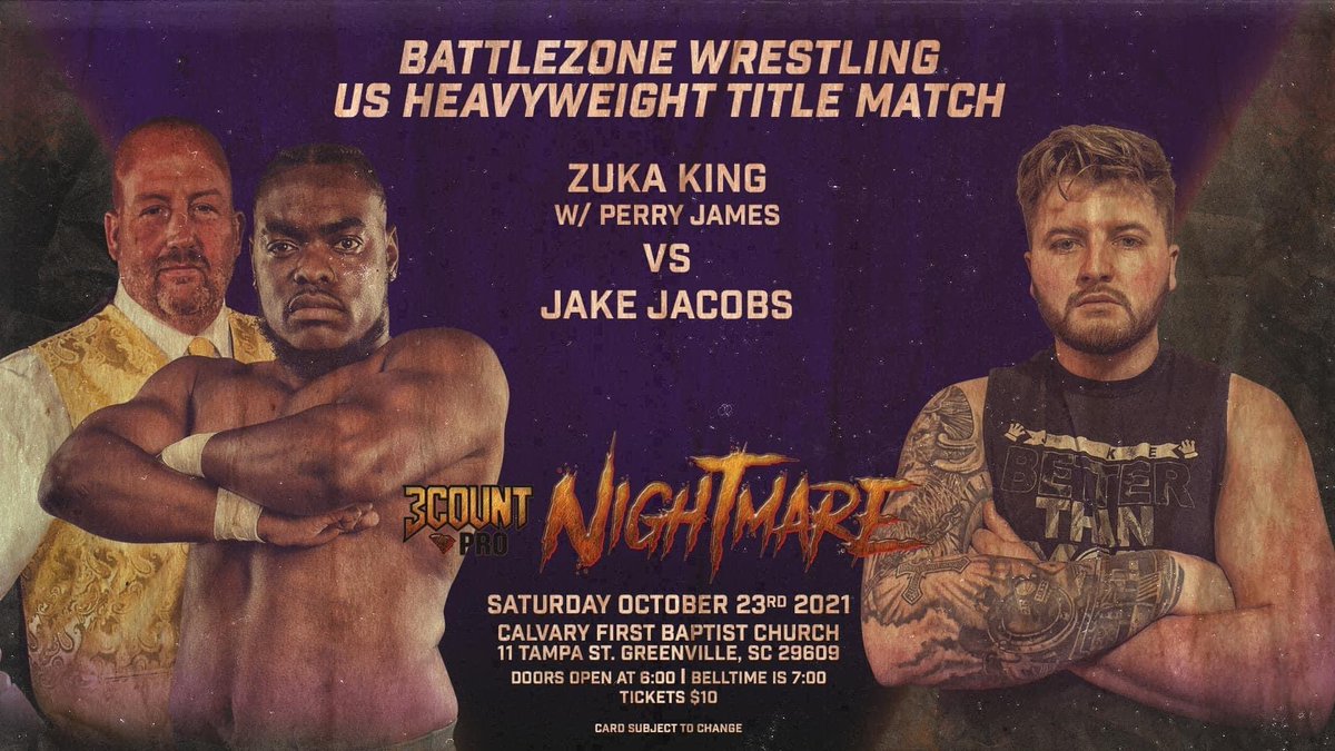Z_SHOCKDAWORLD's tweet photo. This Weekend 🔥🔥🔥
Tonight!
Action Packed Wrestling
My Return to APW
Tomorrow
3Count ProWrestling
Battle Zone Wrestling US Heavyweight Championship on the line
Sunday
Old School Championship Wrestling
Fall Feud
Hanahan, SC
#BAMSUCKA
#Kellerguy https://t.co/LRFiSSmXhq