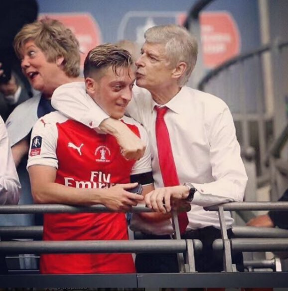 My manager is 72 today. Happy birthday Le prof Arsene Wenger. 
