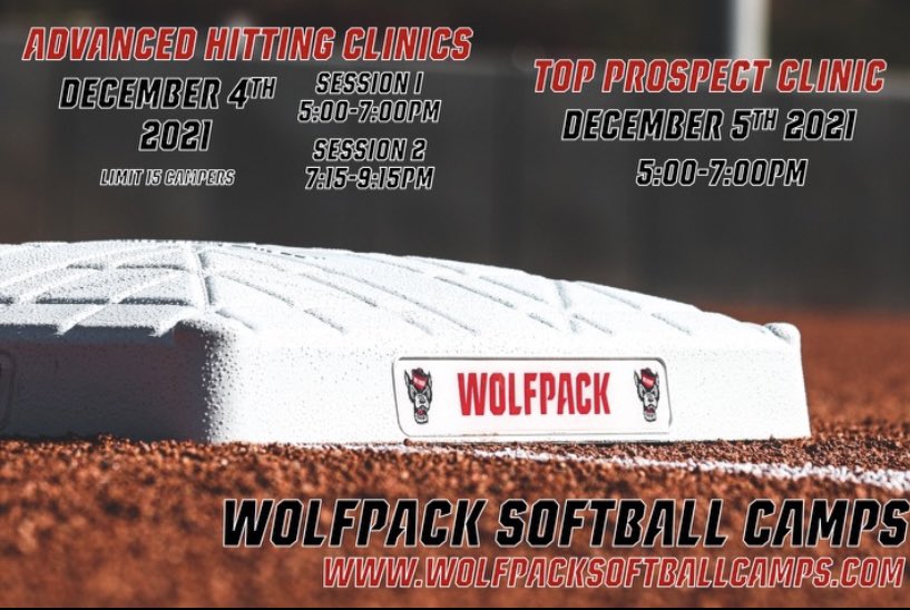 NC State Softball Camps tweet media