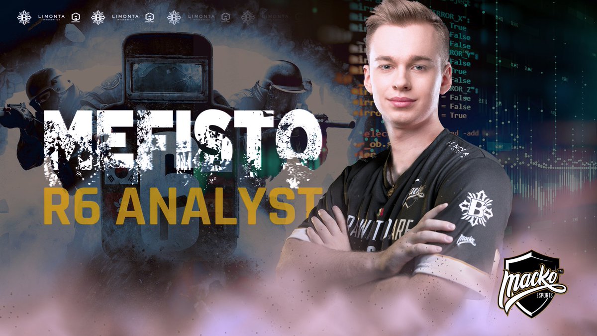 Let's make it Official: introducing @MefistoR6 as our #R6S analyst📈 #MCKickz #DrawnToDare #PGNATS @Rainbow6IT @PGEsportsIT