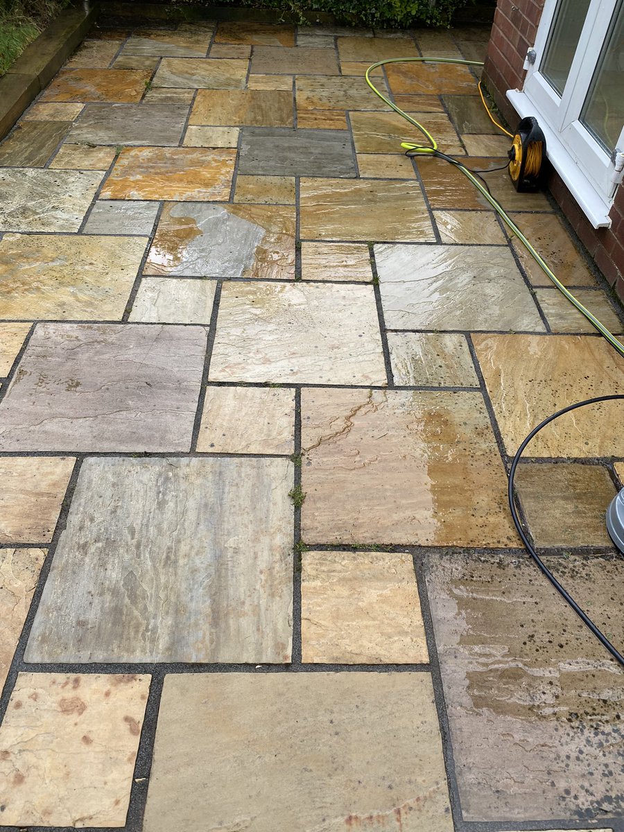 Nice job today, colourful stones restored.