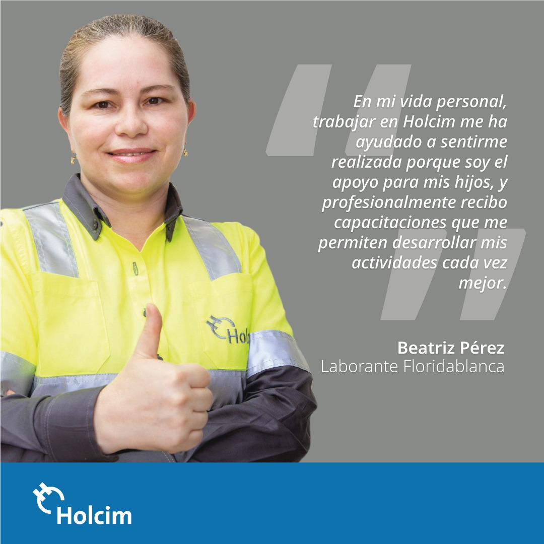 HOLCIMColombia1's tweet photo. Creamos lugares de trabajo que nos animan a ser innovadores y a mejorar continuamente nuestra forma de trabajar. ¿Cuentas con la energía, las habilidades y el impulso necesarios para unirte a nosotros?
#ConstruyendoTalento #AgregaTuPerspectiva #AddYourPerspective https://t.co/ManUvqhqot