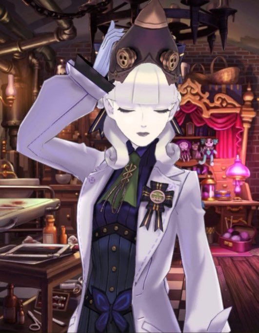 AAcharasDaily's tweet photo. //knives

Today’s daily Ace Attorney character is Maria Gorey! https://t.co/IRXuDTXK5G