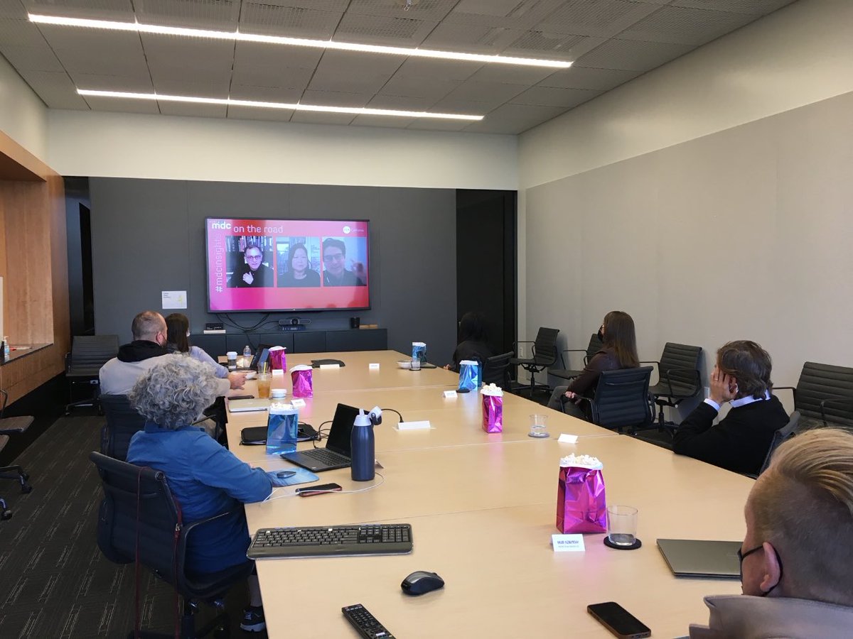Who wants to see more #MDContheroad Watch Parties?? 🙋🏻‍♀️🙋🙋🏻‍♂️🙋🏾‍♀️🙋🏽

Thx to <a href="/ZGFArchitects/">ZGF Architects</a> for sharing theirs. Earning AIA LU Credits while tuning in to hear from some of architecture's brightest minds! #mdcinsights 

Show us your watch party! 🍿