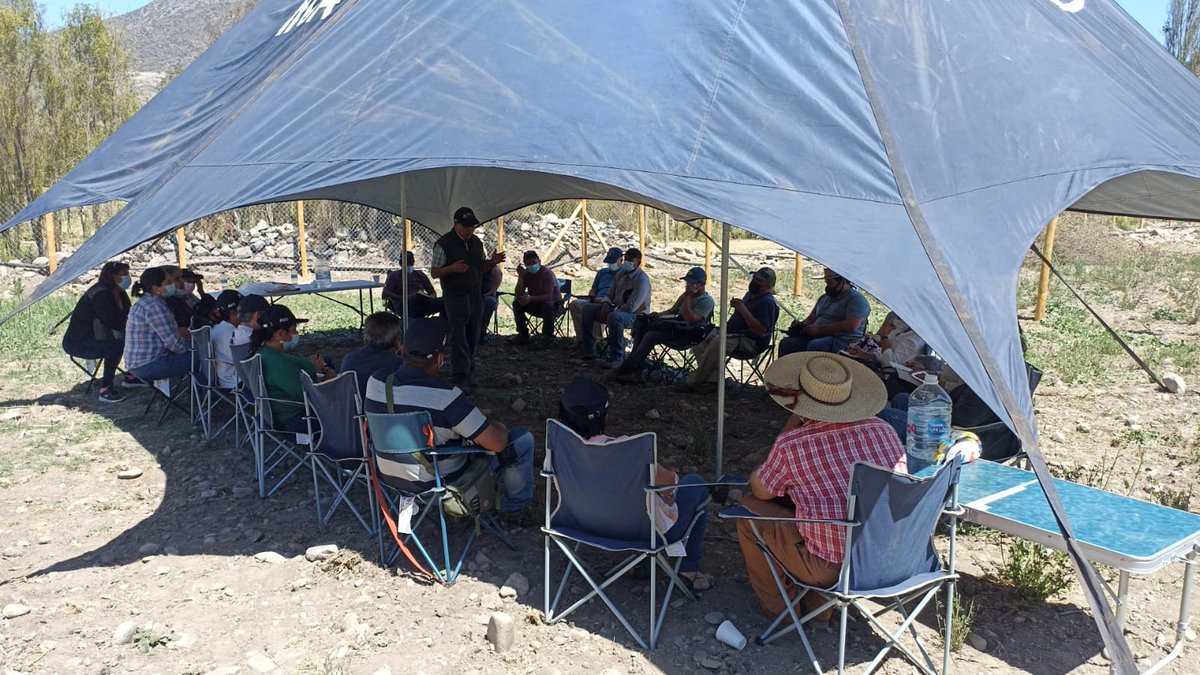 ✅En #MontePatria 2⃣5⃣ de nuestros usuarios participaron del Taller Manejo Sanitario de 🐐, conocimientos que permitirán fortalecer el cuidado del ganado

Gracias al #ProgramaCaprinoLechero🐐 y el convenio  con <a href="/IICAChile/">IICAChile</a> entregamos herramientas para potenciar al #SectorCaprino💪