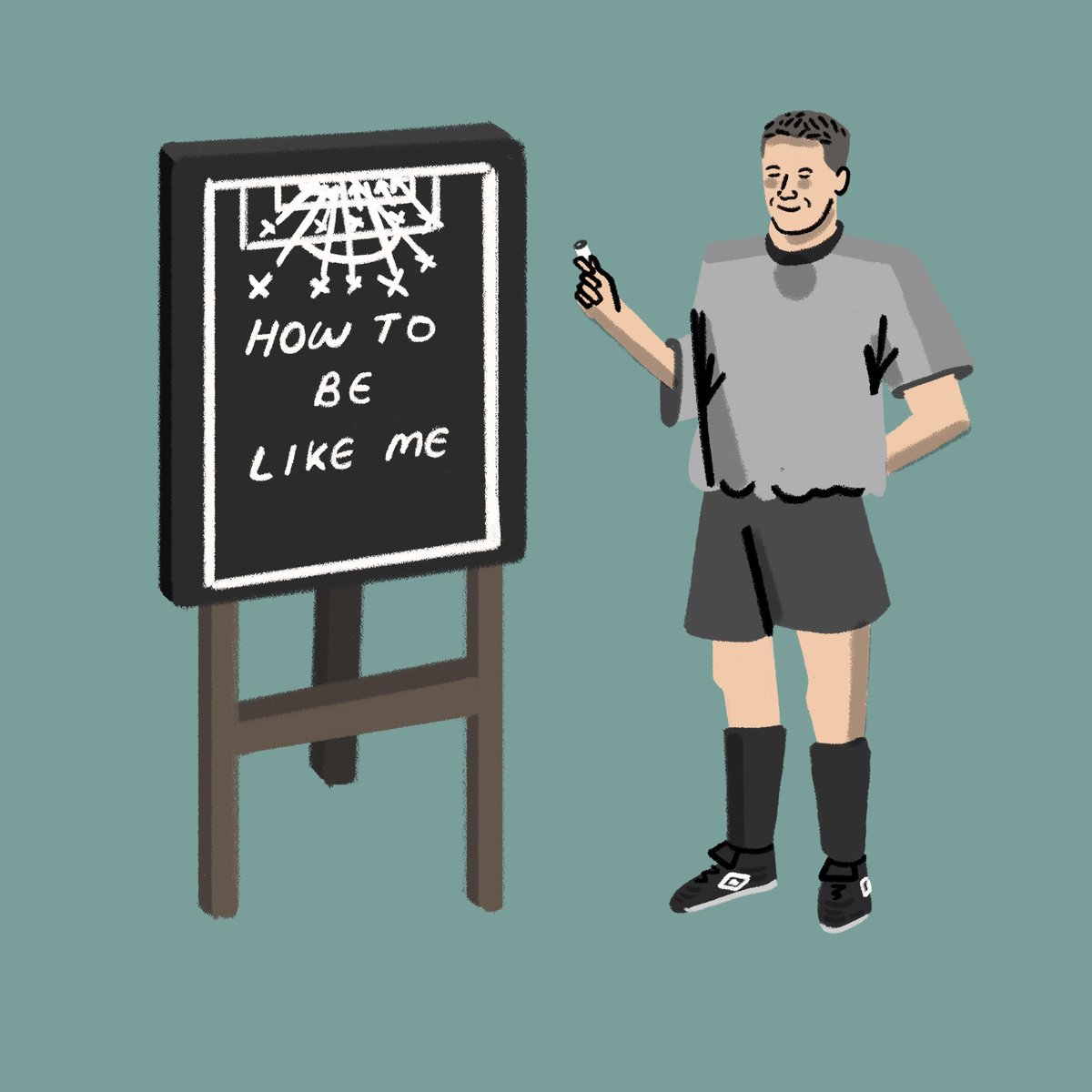 PicklesMagazine's tweet image. 'Michael Owen's Soccer Skills' promised to teach us "everything you need to know to become the complete player" and answer the question "are footballers born or made?"

@_yelrA illustrated Owen's greatest performance...

picklesmagazine.com/blogs/the-maga…