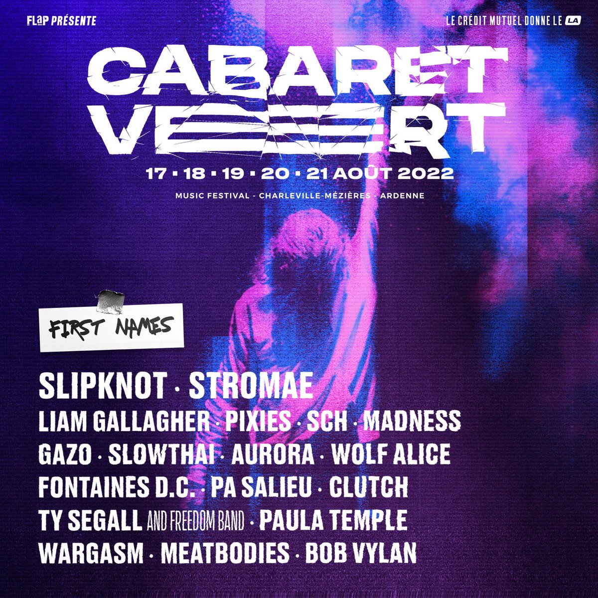 ⚡ 𝗖𝗮𝗯𝗮𝗿𝗲𝘁 𝗩𝗲𝗿𝘁 𝟮𝟬𝟮𝟮 : 𝗽𝗹𝘂𝘀 𝗱𝗲 𝗷𝗼𝘂𝗿𝘀, 𝗽𝗹𝘂𝘀 𝗴𝗿𝗮𝗻𝗱, 𝗽𝗹𝘂𝘀 𝗳𝗼𝗿𝘁 !⚡
👉 Toute la billetterie est ouverte sur cabaretvert.com
#CV22 #cabaretvert