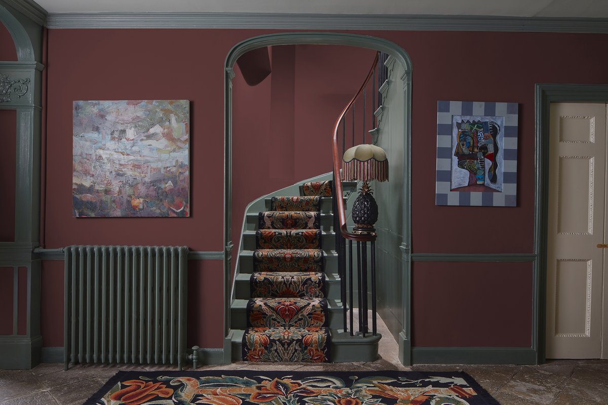 AxminsterCarpets (@axminsteruk) on Twitter photo Proudly showcasing our AW21 collection with House of Hackney. OLWEN is a painterly damask detailed with birds, fruits and flowers. Pieced together from four separate drawings all found in the archives of <a href="/Gainsweaving/">Gainsborough</a> Now translated into a decadent runner. #houseofhackney Proudly showcasing our AW21 collection with House of Hackney. OLWEN is a painterly damask detailed with birds, fruits and flowers. Pieced together from four separate drawings all found in the archives of <a href="/Gainsweaving/">Gainsborough</a> Now translated into a decadent runner. #houseofhackney