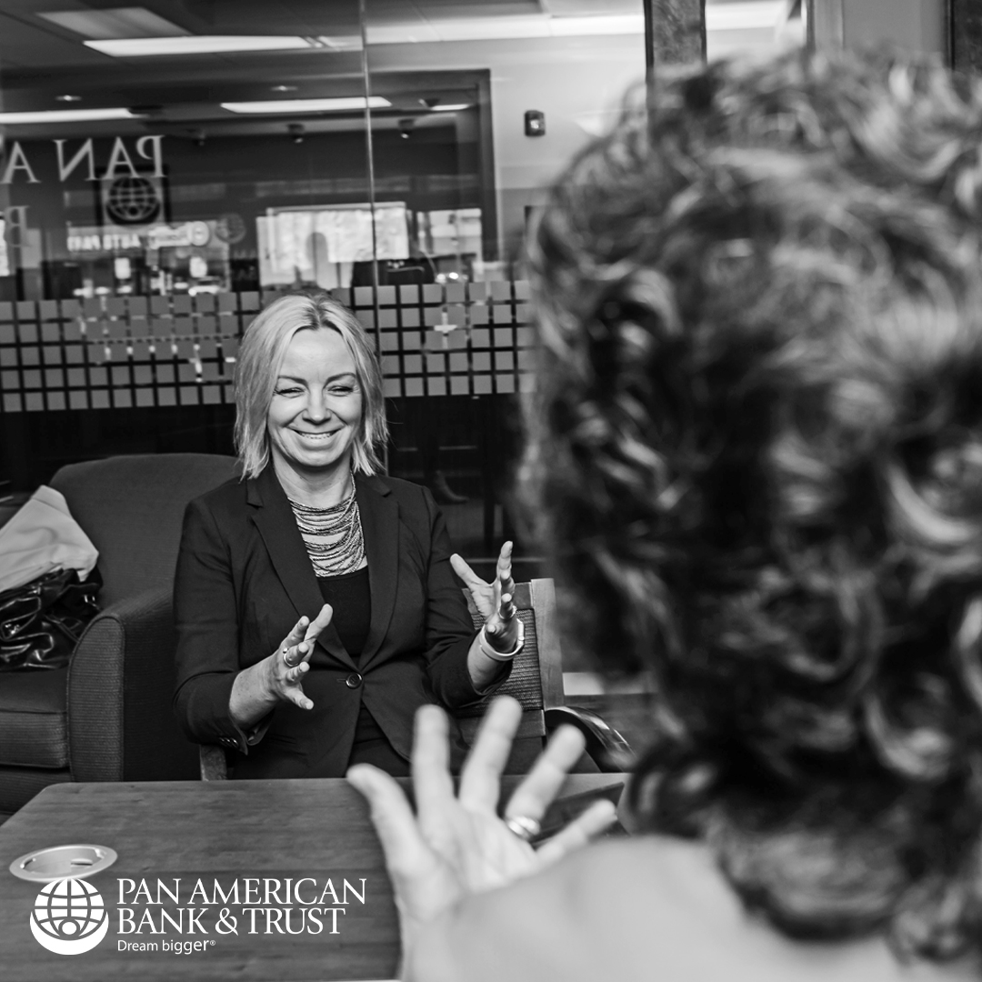 PanAmerBank's tweet photo. Discussion is key to cooperation! We take an interest in your needs and provide tailored banking solutions to help you achieve your goals. Stop by your local branch today to get the conversation started!
https://t.co/M4jgI1l9VY - Member FDIC
#Bizunity #Conversation https://t.co/ivKHO1GpGN