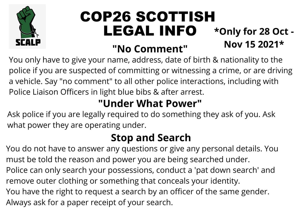 SCALP Scottish Community & Activist Legal Project tweet media