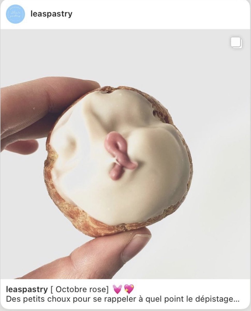 OSingier's tweet photo. Proud of my daughter Léa… You can follow her on Instagram, she is an amazing pastry chef! #PinkOctober #pastry #petitschoux #OctobreRose2021 https://t.co/MrcPdB6GPZ
