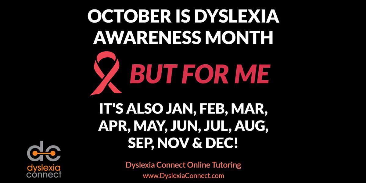 Thanks for everything you do to raise dyslexia awareness year-round! #Dyslexia #DyslexiaAwarenessMonth #ADHD #Dysgraphia