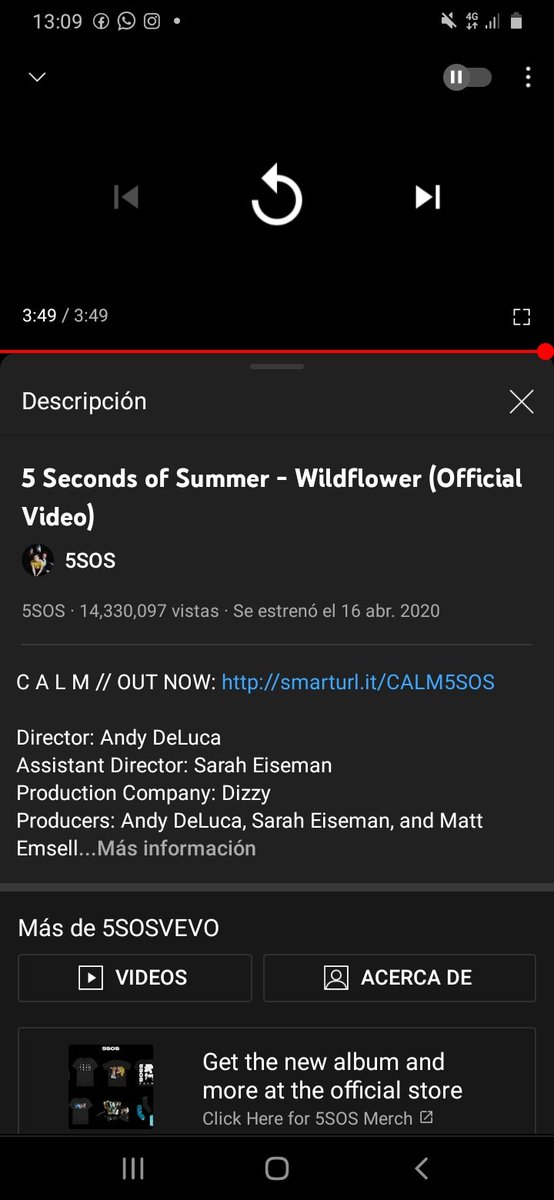 l0nely_he4rt's tweet photo. SEGUIMOS CON WILDFLOWER
#Stream5sos
#5sosTheFamSupportsYou https://t.co/uPmBznyjAn