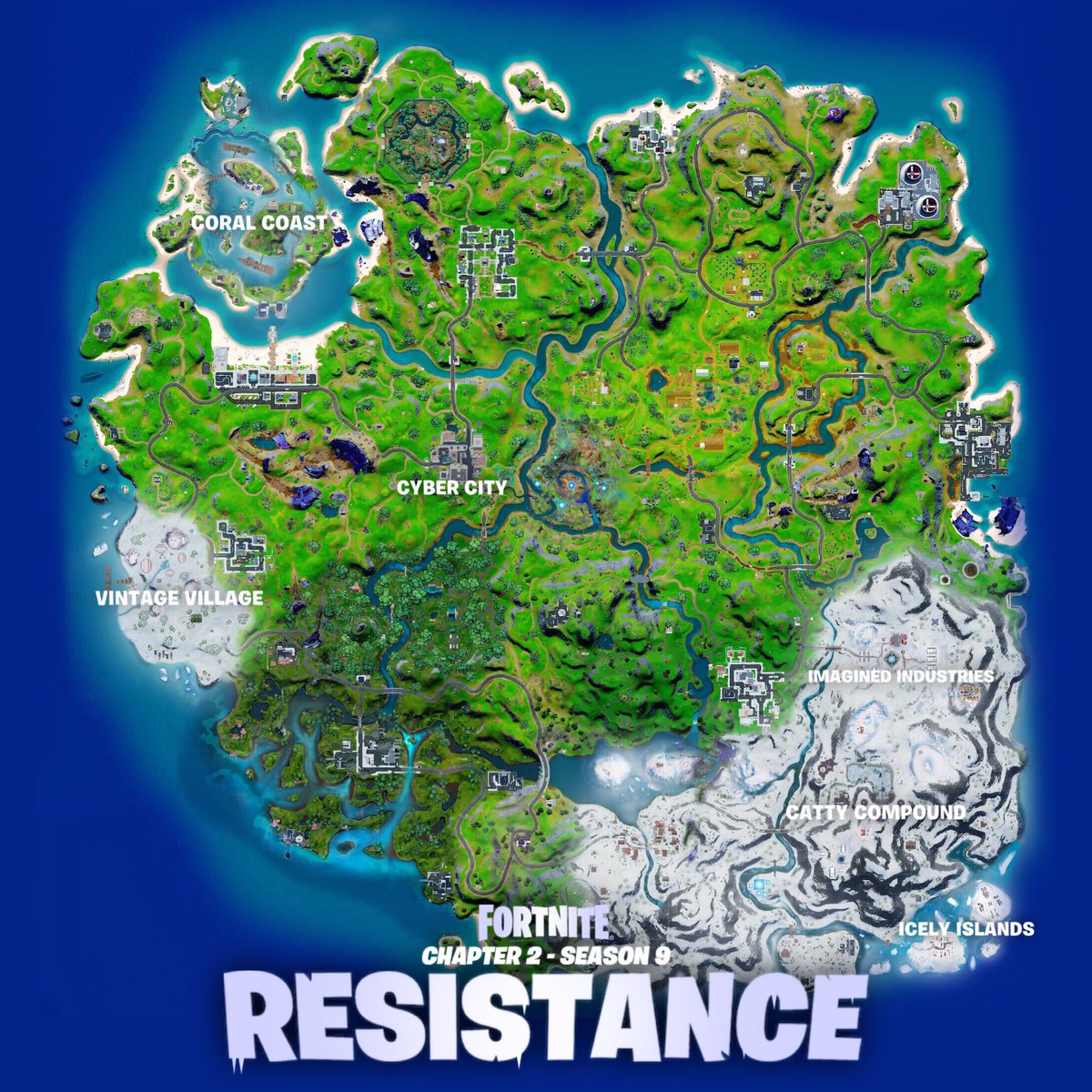 تويتر Msf Happy Power على تويتر Season 9 Christmas Map Concept Would You Be Happy With This Map Fortnite By Fitzyleakz T Co Cz5tmmxbuz