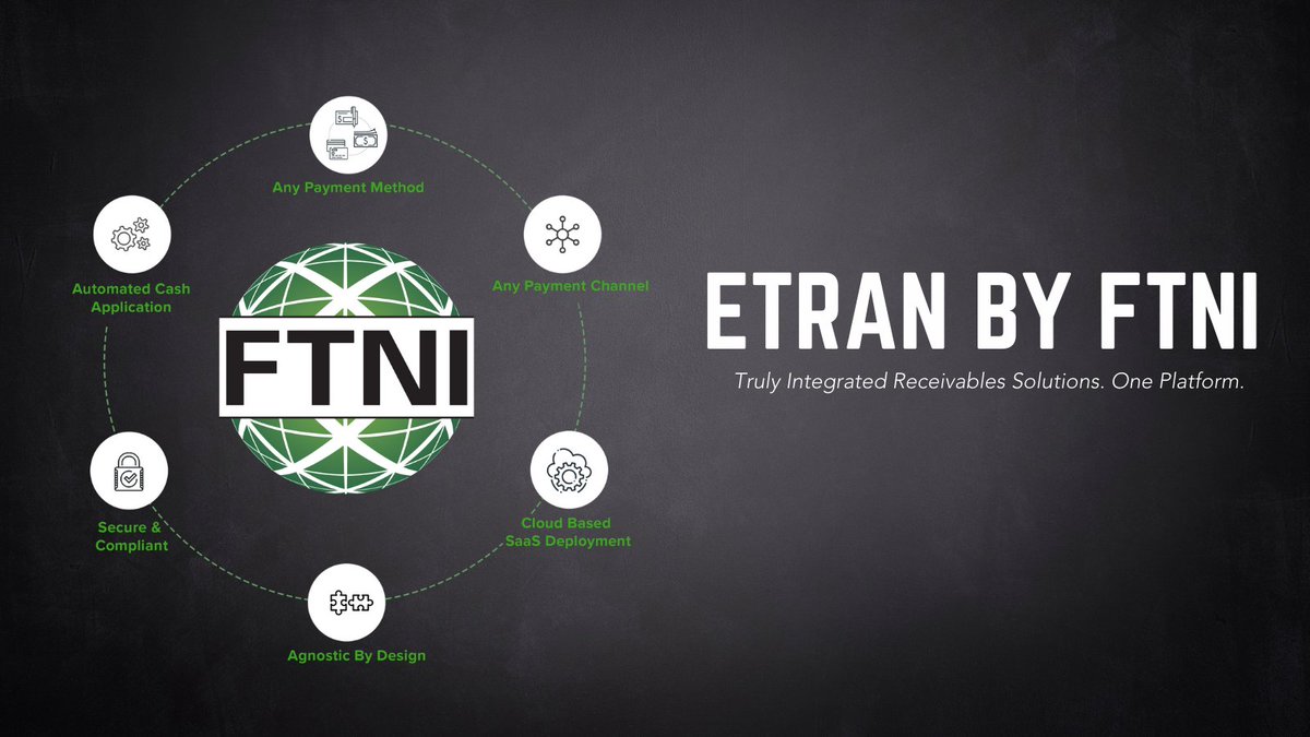True #IntegratedReceivables

Accept Any Payment Type, From Any Payment Channel, All on a Single Cloud-based Platform. hubs.ly/H0ZVvg_0