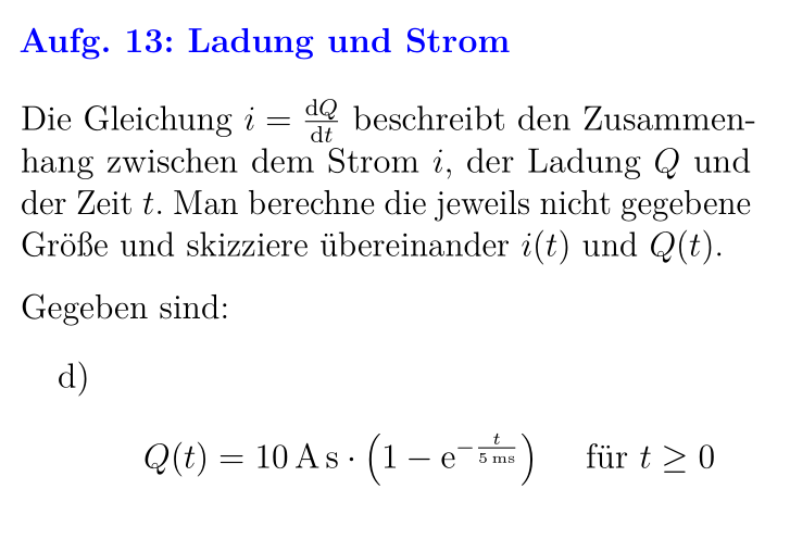 MMagdowski's tweet photo. Und noch eine #MATLAB-Lösung zur numerischen Ableitung mit der diff-Funktion zu Aufgabe 13d) zum Thema #LadungUndStrom und #Exponentialfunktion aus den #GrundlagenDerElektrotechnik auf @OctaveOnline:
https://t.co/jfaZ2q1bHF https://t.co/cDcFmWaA6f