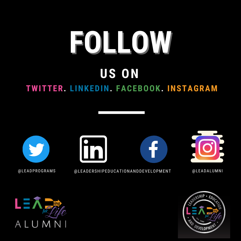LEADingforlife's tweet image. It's #FollowBackFriday #LEADCommunity! Be sure to follow us on #social &amp;amp; share your LEAD Experience with #friends &amp;amp; #family. Get the latest news &amp;amp; announcements on programs &amp;amp; events by updating your contact information at leadprogram.org.