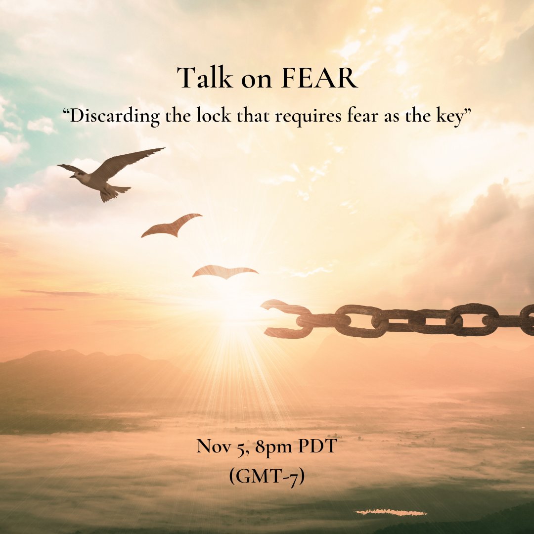 patricksanfran's tweet photo. So much of what we do in life is motivated by FEAR. Change the motivation and learn how to set yourself free!
https://t.co/zzHTpJlukd
#patricksanfrancesco #energyhealer #humanitarian #thefirstprinciple #livetalk #fear #freedom #motivation #interactivetalk https://t.co/CevjgikXsG