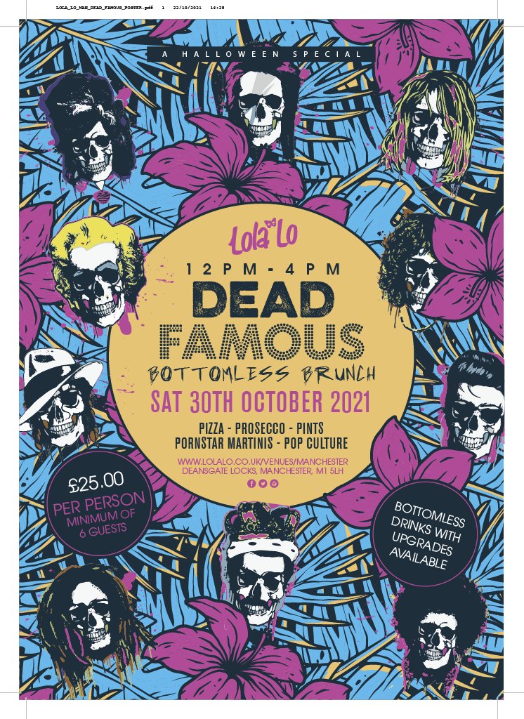 Launching 30th October, come join us for bottomless brunch. #Manchester #bottomlessbrunch #lolalo