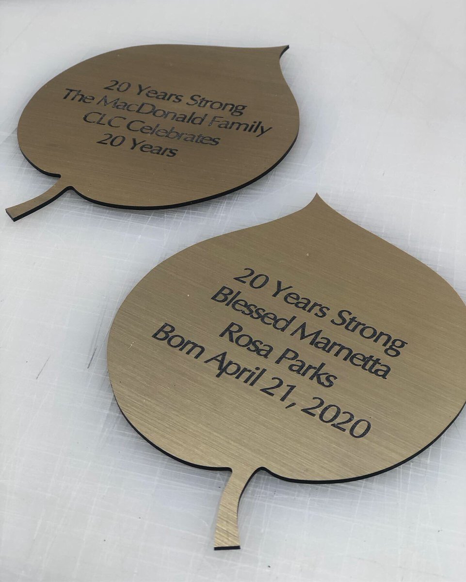 NationalSignShp's tweet photo. Engraved Sponsorship pieces for Comprehensive Learning Center ๐งฉ ๐ Call or email us for more info on our engraving services! (215)-364-9119 | info@nationalsignshop.com
#engraving #engraved #engravingservices #engravedsigns #custom #sponsorshipsigns #customsigns #customsignage https://t.co/hb8bSesEGv
