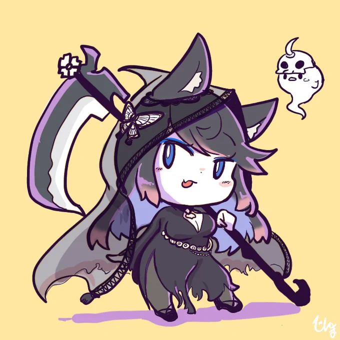 #アズレン
#AzurLane
扶桑(死神のすがた) 