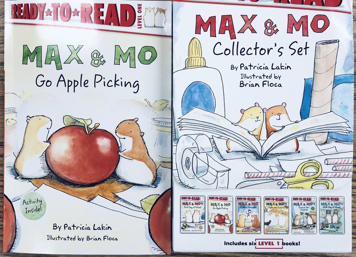 GrangePre's tweet photo. Students enjoyed Max &amp; Mo Go Apple Picking after reading Max &amp; Mo Go to School earlier this week 😃.  So cool to find Max &amp; Mo have a book series!!! https://t.co/hIGxXv26f0