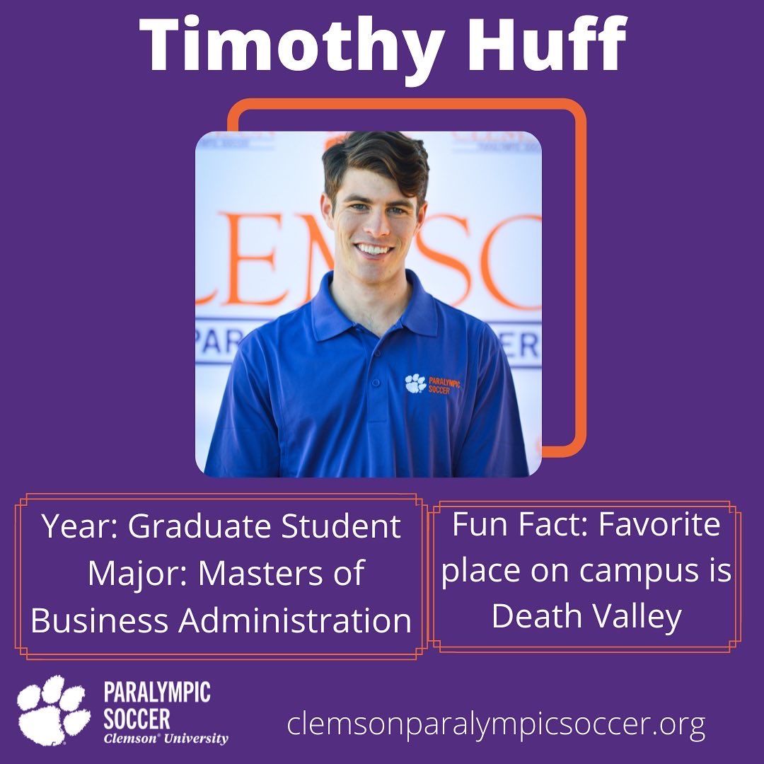 CUParaSoccer's tweet photo. Here is October’s #FeaturedFriday staff! #CUparasoccer #CUvetsoccer @ClemsonPRTM https://t.co/HWigOHuLCz