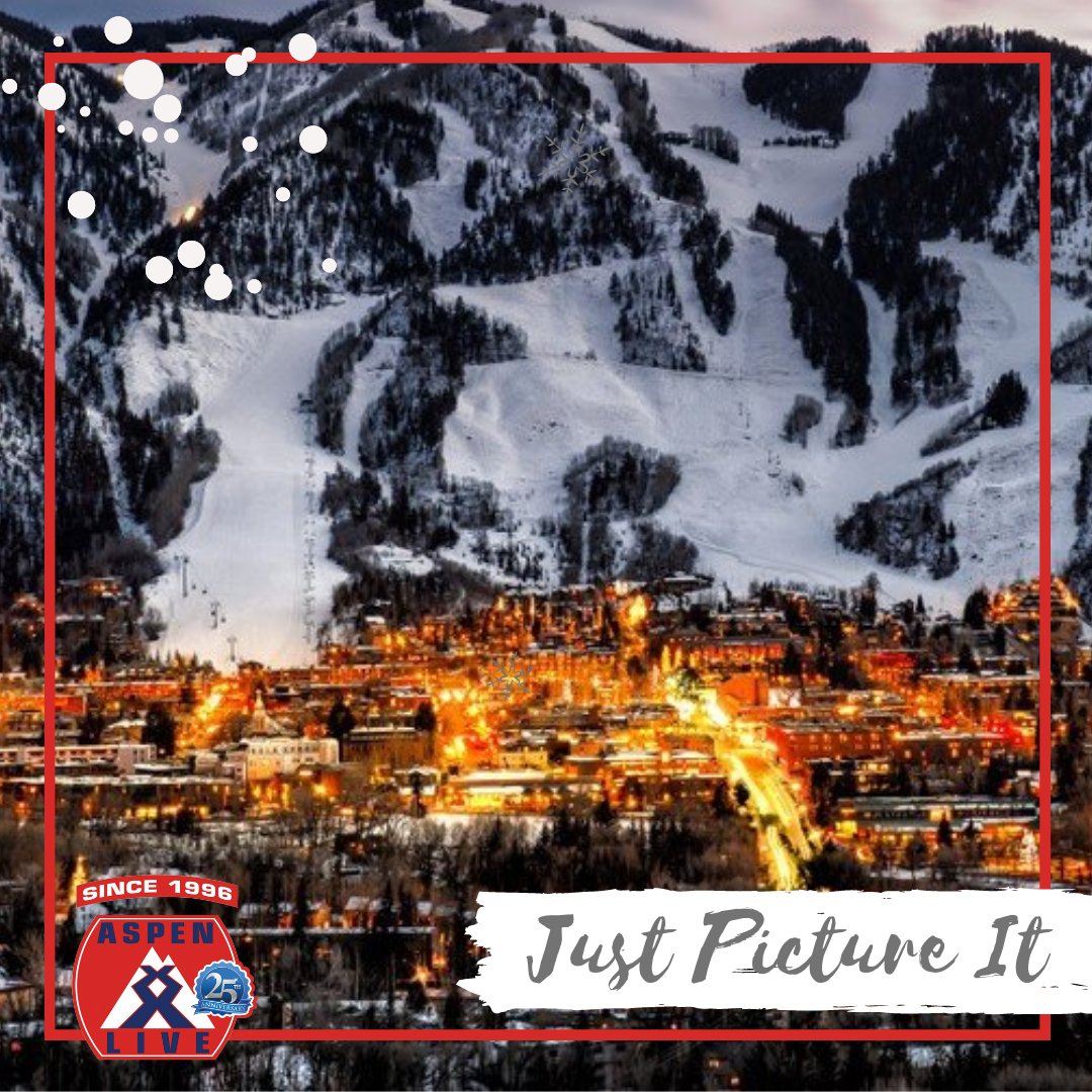 Can you picture it? #AspenLive2021 #Aspen #AspenCO #entertainment #liveentertainment