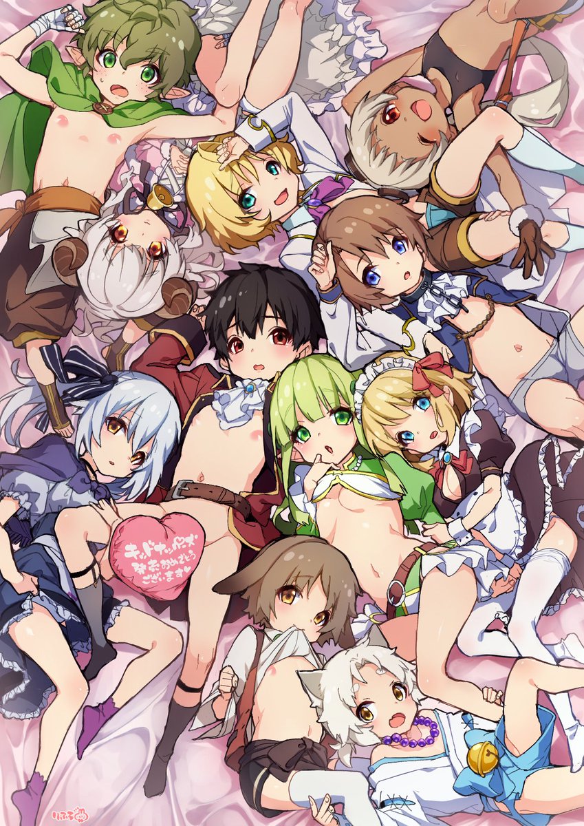 コンマミオンさんからお声掛けいただき、同人ゲーム「キッドナッパーズ!」の応援イラストを描かせていただきました…🌸
可愛い少年少女が沢山でてくる素敵なゲームです😊🙌♡
発売おめでとうございます!
🎉 #キッドナッパーズ発売記念 🎉