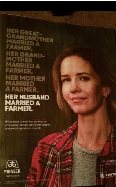 Irishcosgrove's tweet photo. @MLaveryIFJ @IrishCountryLiv @IrishCountryMag  After hearing Mairead on the wireless the other day talking about female farmers, I saw this poster and thought it would strike a chord. https://t.co/DPB1viYUqV