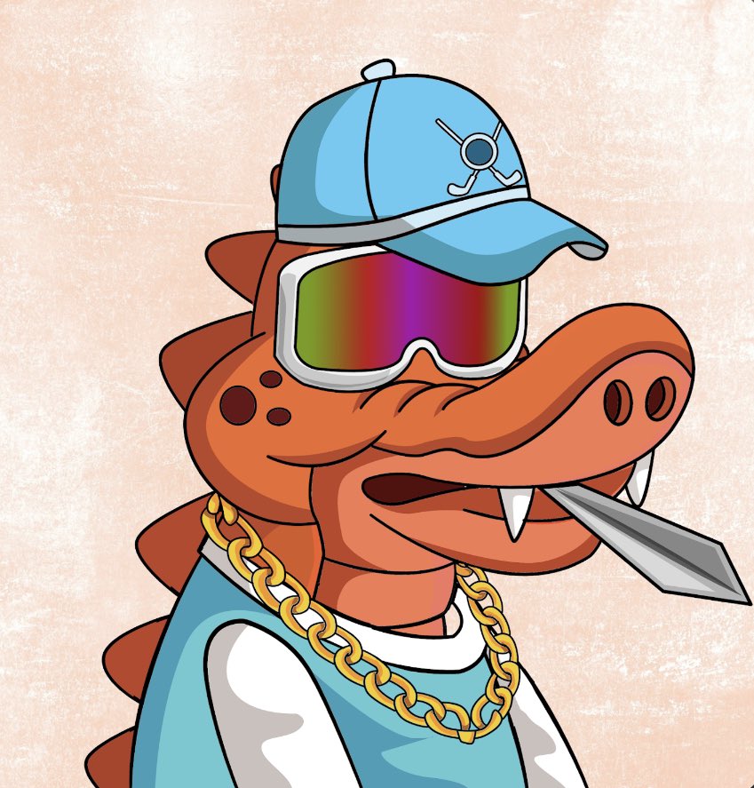 CastilloTrading's tweet photo. Had to cop this #NFT. Golfing Gators?! @RichGatorsNFT 

I love #NFTs and golfing, was a no brainer. Plus the art is awesome! 

@GoingParabolic Pit Vipers looking clean AF. https://t.co/AYTthD1TbW