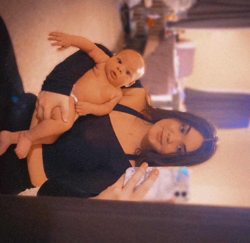gshaexx's tweet photo. cutest lil ham ever 🥺💙 https://t.co/6N4b2TMzFd