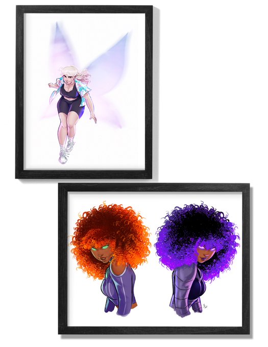 🎃Limited Run: New prints have been added to the store and will be available until October 31st🎃 (Use code SPOOKYBOO20 to get 20% off your order) https://t.co/2YrS5fgGDE 